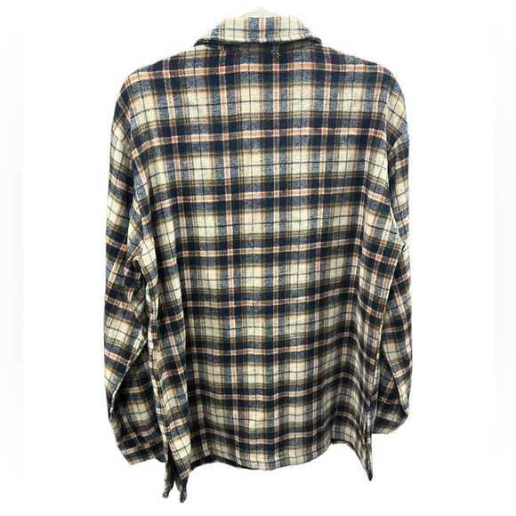 Kori Women’s Soft Plaid Long Sleeve Shacket Size: L - Picture 2 of 6